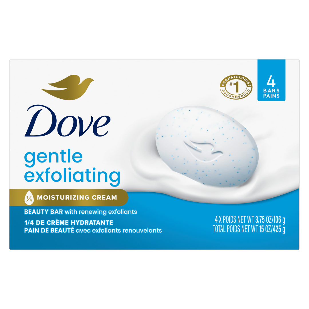 DOVE GENTLE EXFOLIATING BAR 113G